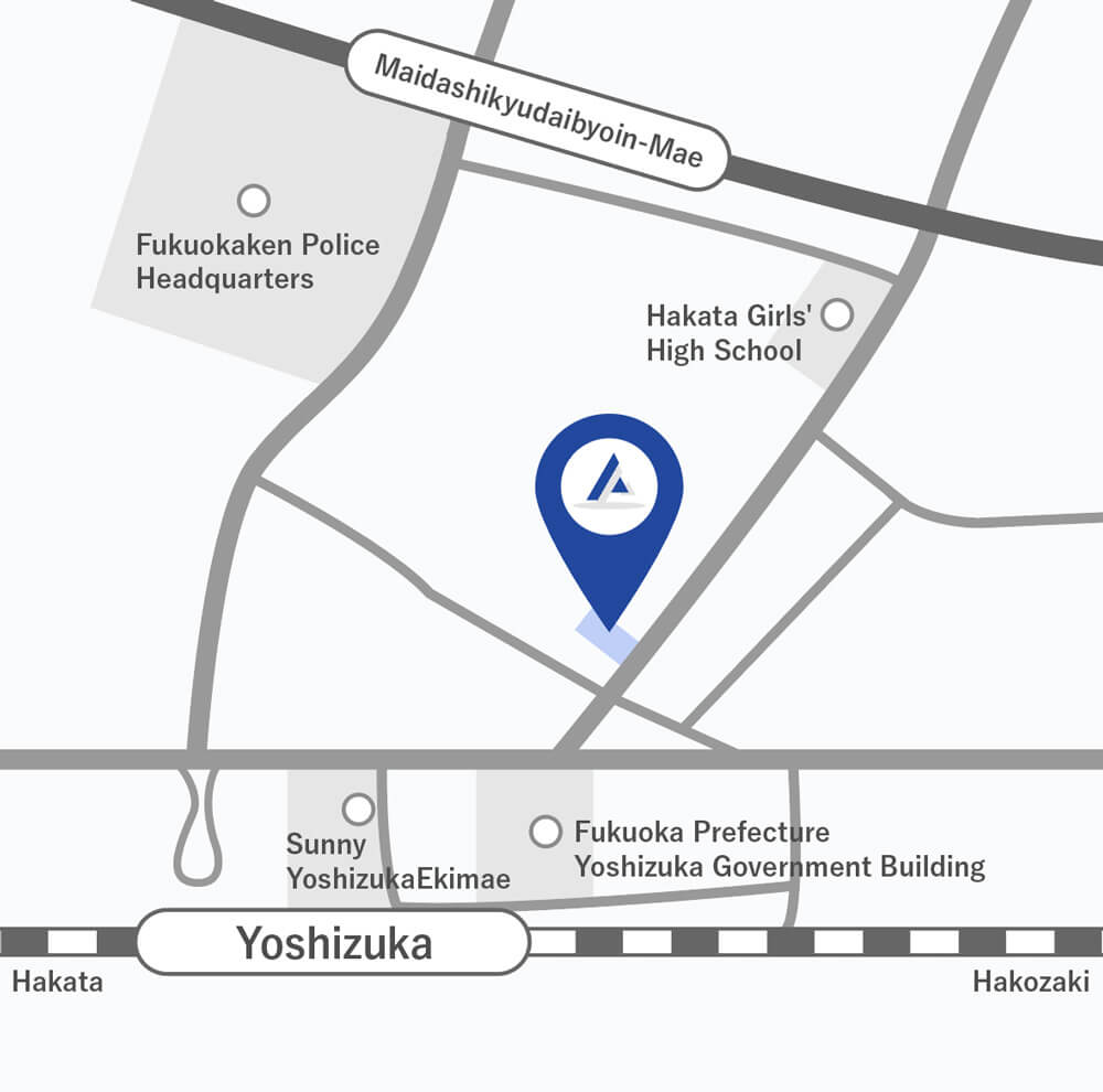 Map of AIWA Language Institute